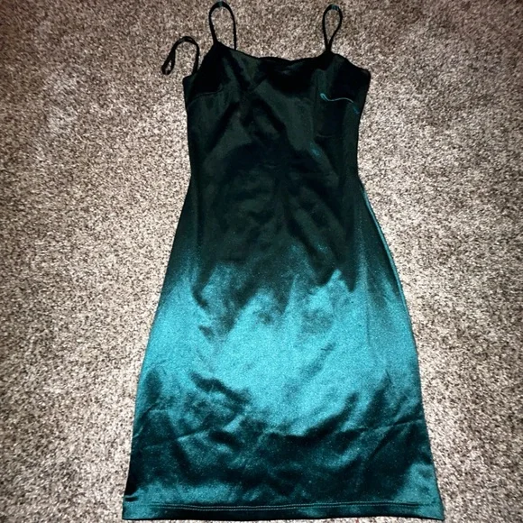 Haley and Jane | Dresses | Haley And Jane Green Silk Homecoming Dress |  Poshmark